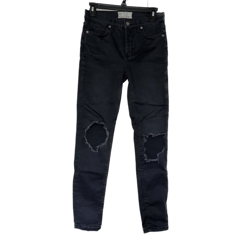 Free People black ripped jeans size 27